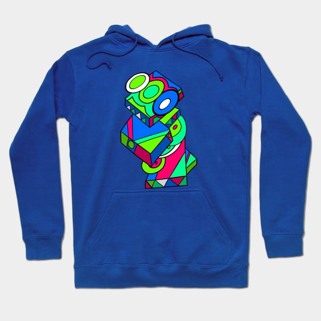 Candy Totem Hoodie by VazMas Design